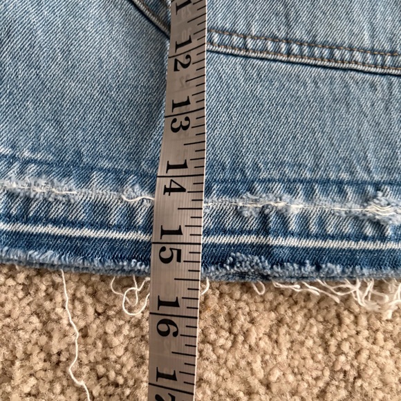 Seventy + mochi elodie jean ruffle hem festival mini blue jean skirt 4(27) NWT - Picture 15 of 15